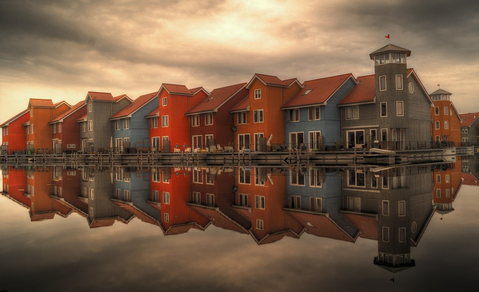row houses